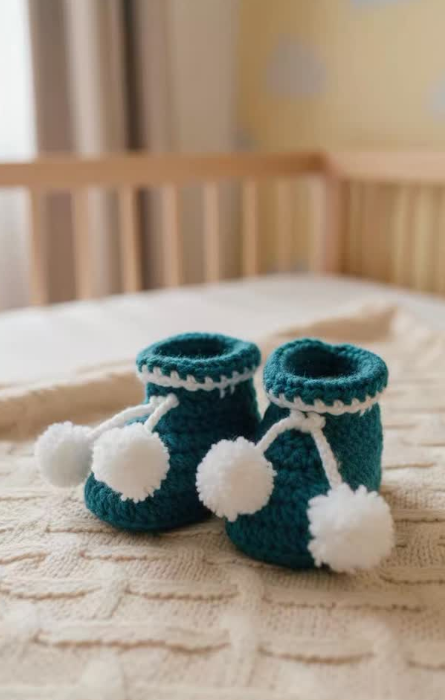 crochet shoes