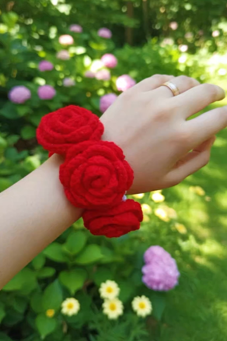 crochet bracelet